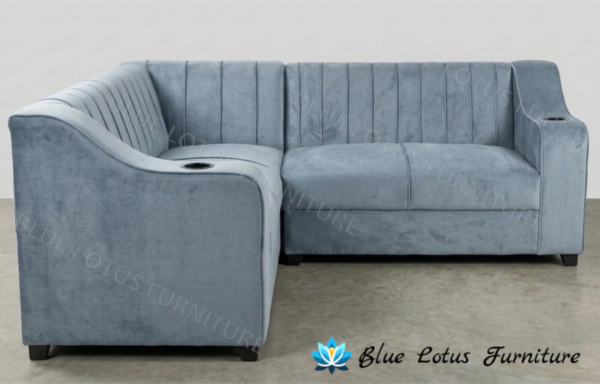 Azure Comfort Corner : L-Shape Lounge Suite